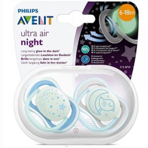 Chupete Avent Ultra Air Night 6 a 18 meses AVC376/21