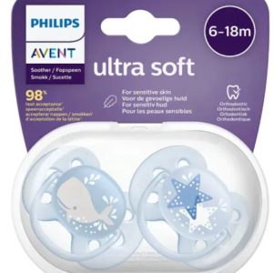 Chupete Avent Ultra Soft 6 a 18 meses AVC223/03