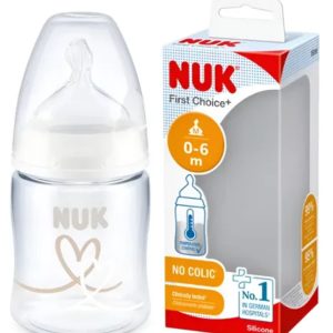 Mamadera First Choice Control Temperatura Unisex 0-6m x 150ml Nuk